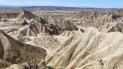 Senderismo en las Bardenas Reales